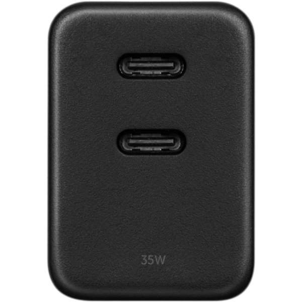 Native Union 35W Dual USB-C Fast GaN PD Wall Charger Black