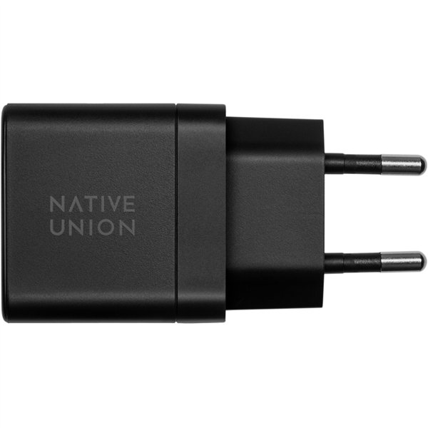 Native Union 35W Dual USB-C Fast GaN PD Wall Charger Black