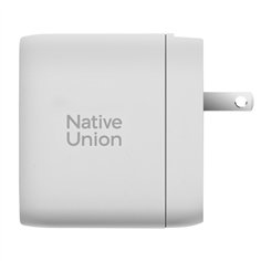 Native Union 67W USB-C PD 3-Port Fast GaN Wall Charger White
