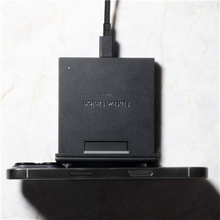 Native Union Rise Solo Foldable Qi2 Wireless Charger Black