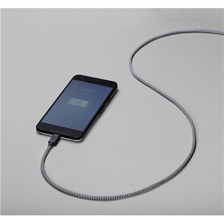 Native Union Belt Cable USB-A to USB-C 1.2m Zebra