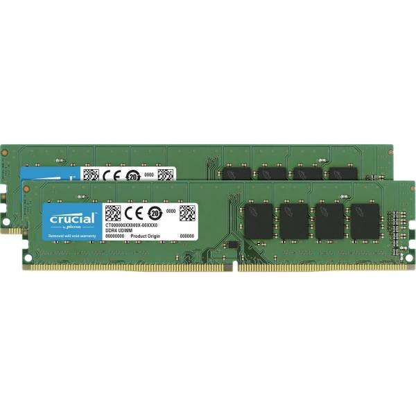 Crucial DDR4-3200 Kit       16GB 2x8GB UDIMM CL22 (8Gbit/16Gbit)