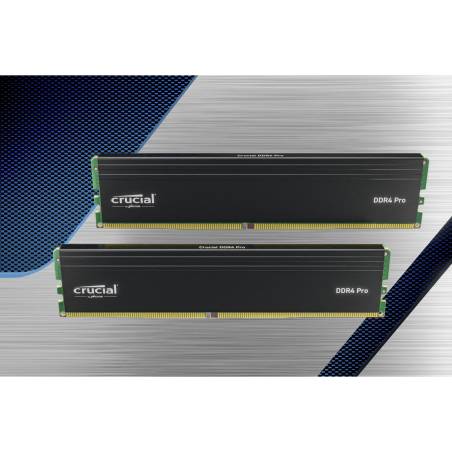 Crucial Pro DDR4-3200 Set 32GB 2x16GB UDIMM CL22 (8Gbit/16Gbit)