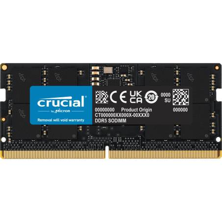Crucial DDR5-5600           24GB SODIMM CL46 (16Gbit)