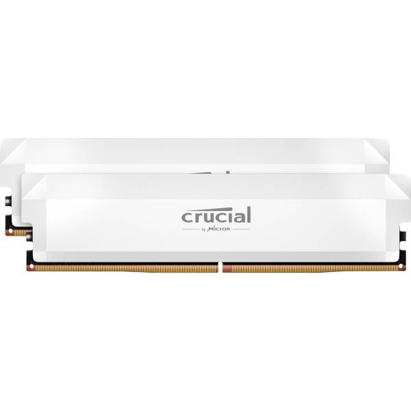 Crucial Pro DDR5-6000 Set 32GB 2x16GB UDIMM bianco Overclocking