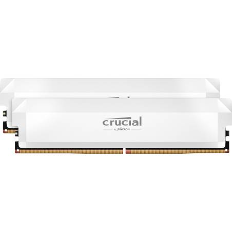 Crucial Pro DDR5-6000 Set 32GB 2x16GB UDIMM bianco Overclocking