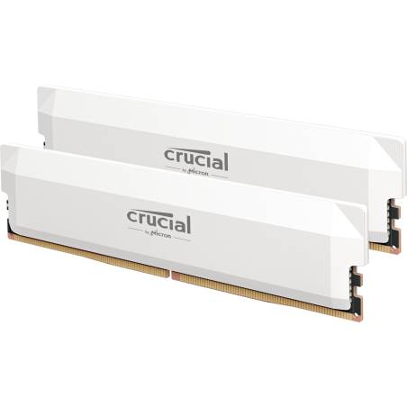 Crucial Pro DDR5-6000 Set 32GB 2x16GB UDIMM bianco Overclocking