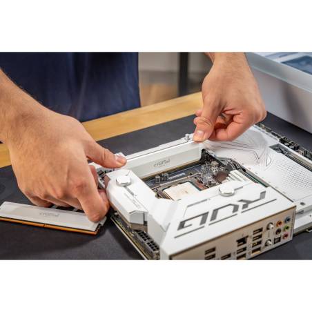 Crucial Pro DDR5-6000 Set 32GB 2x16GB UDIMM bianco Overclocking