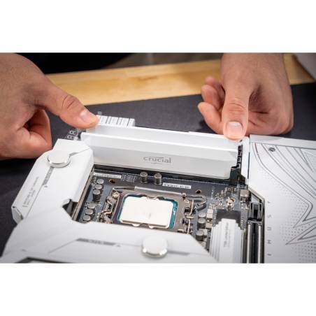 Crucial Pro DDR5-6000 Set 32GB 2x16GB UDIMM bianco Overclocking