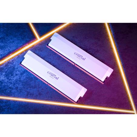 Crucial Pro DDR5-6000 Set 32GB 2x16GB UDIMM bianco Overclocking