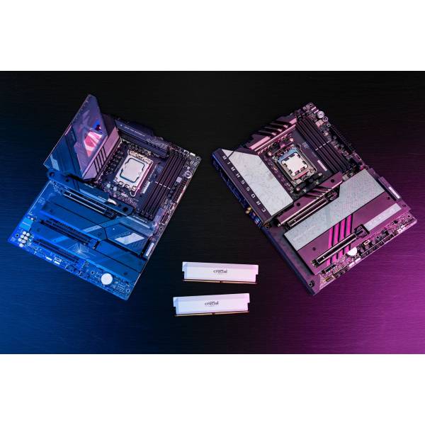 Crucial Pro DDR5-6000 Set 32GB 2x16GB UDIMM bianco Overclocking