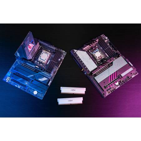 Crucial Pro DDR5-6000 Set 32GB 2x16GB UDIMM bianco Overclocking