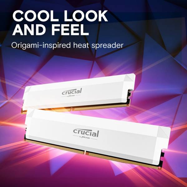 Crucial Pro DDR5-6000 Set 32GB 2x16GB UDIMM bianco Overclocking