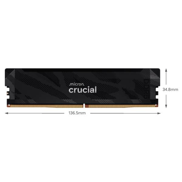 Crucial Pro DDR5-6400 Set 32GB 2x16GB UDIMM CL32 B Overclocking