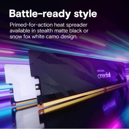 Crucial Pro DDR5-6400 Set 32GB 2x16GB UDIMM CL32 B Overclocking