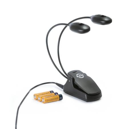 K&M 12270 Notenpultleuchte Twin Head