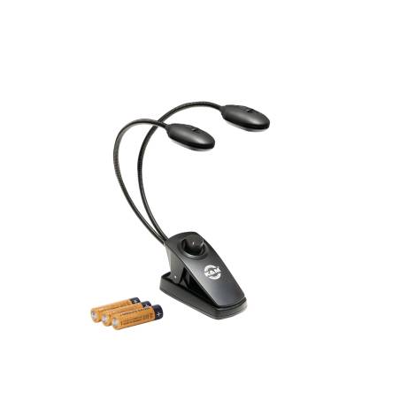 K&M 12271 Notenpultleuchte Twin Head Pro