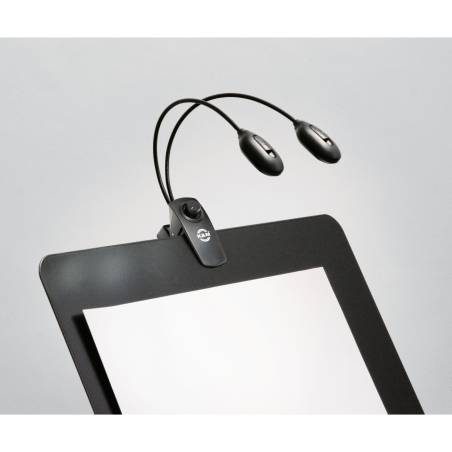 K&M 12271 Notenpultleuchte Twin Head Pro