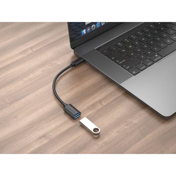 Conceptronic ABBY11B OTG adatt. per USB-C a USB-A