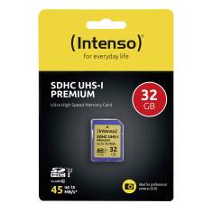 Intenso SDHC Card           32GB Class 10 UHS-I 3421480 2