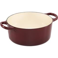 Le Creuset Signature Bräter rund 22 cm rot 2