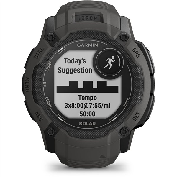 Garmin Instinct 2X Solar grigio ardesia