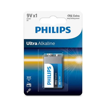 Philips Ultra Alkaline 9V batteria