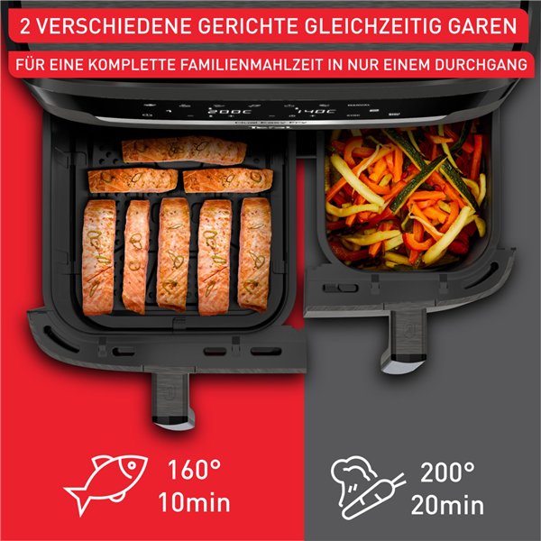 Tefal EY 942 H Dual Easy Fry XXL