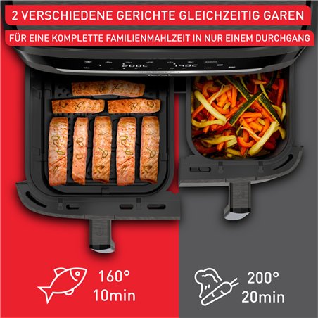 Tefal EY 942 H Dual Easy Fry XXL