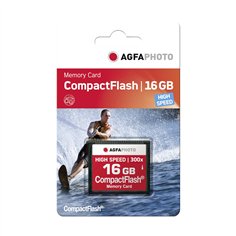 AgfaPhoto Compact Flash     16GB High Speed 300x MLC 2