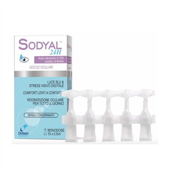 Sodyal 24H gocce oculari monodose 0,5ml x15