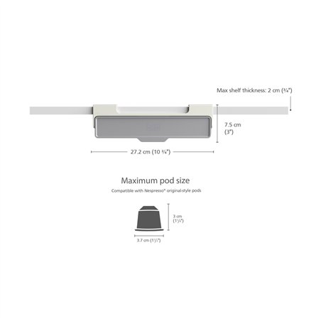 Joseph Joseph CupboardStore cassetto porta capsule sottomen.