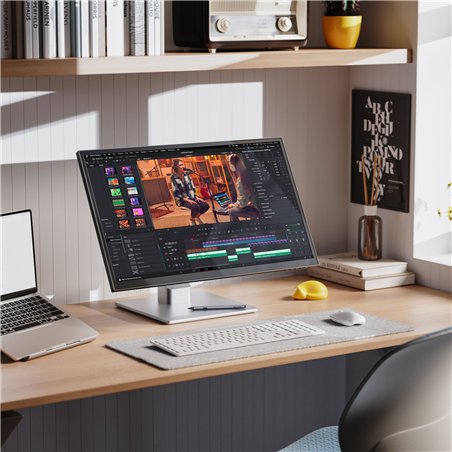 Alogic Clarity Pro Touch 27  UHD 4K Monitor with Fold Stand