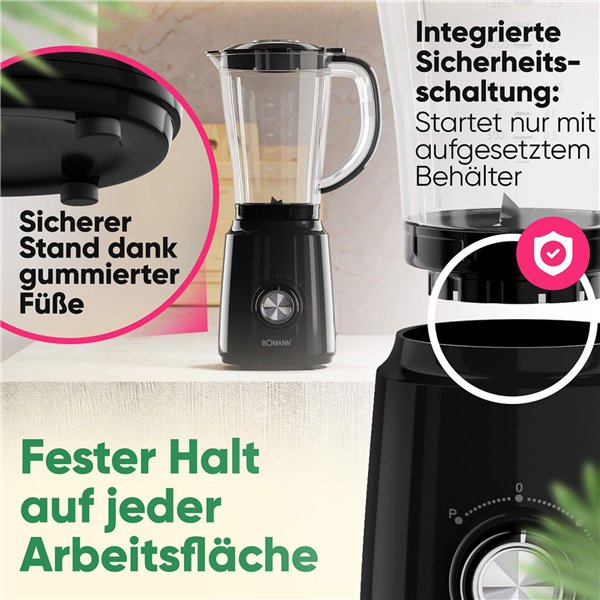 Bomann UM 6091 CB nero