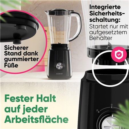 Bomann UM 6091 CB nero