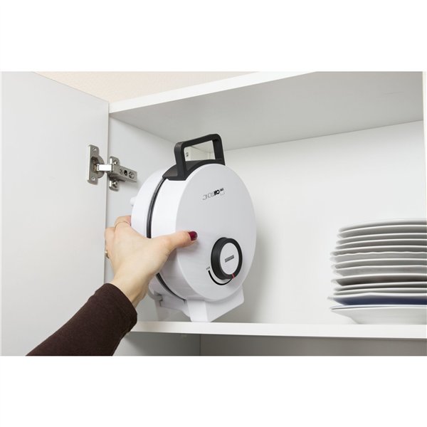 Clatronic WA 3832 weiß Herzchenwaffelautomat