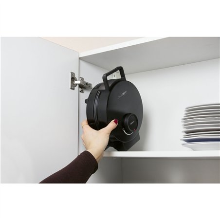 Clatronic WA 3832 schwarz Herzchenwaffelautomat