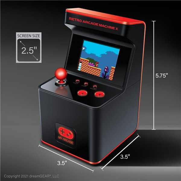dreamGear My Arcade Retro Arcade Machine X
