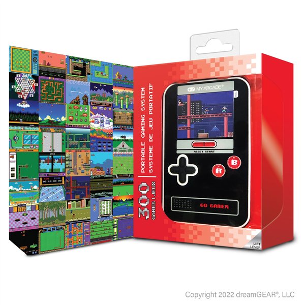 dreamGear My Arcade Go Gamer Classic (300 in 1) ne, gr, R