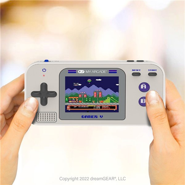 dreamGear My Arcade Gamer V Classic (220 in 1) Gray & Purple