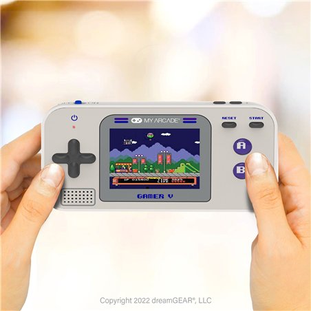 dreamGear My Arcade Gamer V Classic (220 in 1) Gray & Purple