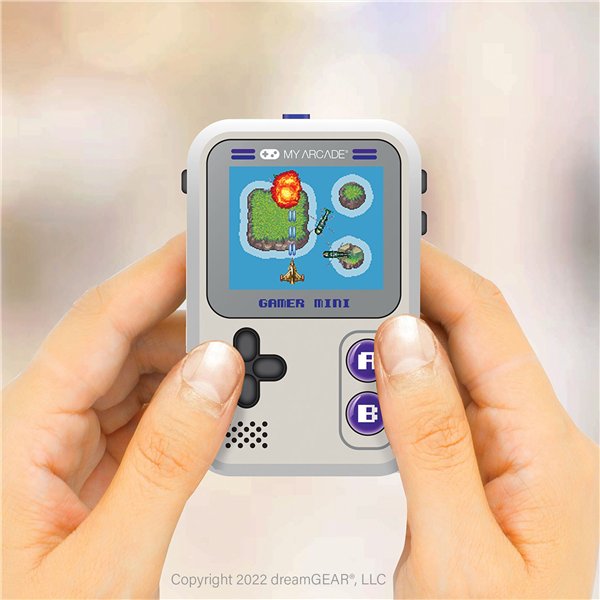 dreamGear My Arcade Gamer Mini Classic Gray & Purple