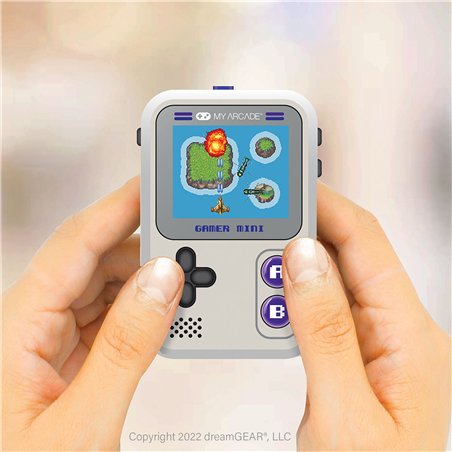 dreamGear My Arcade Gamer Mini Classic Gray & Purple