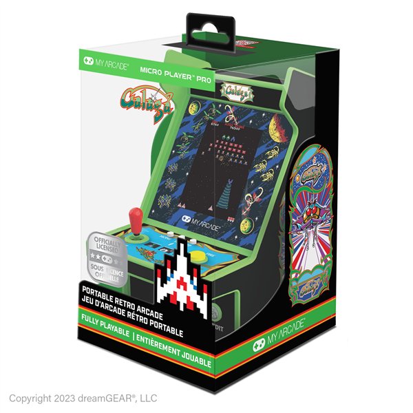 dreamGear My Arcade Micro Player Pro Galaga (2 in 1)