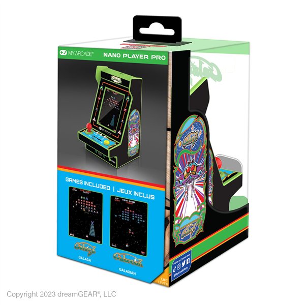dreamGear My Arcade NANO PLAYER PRO 4.8   GALAGA