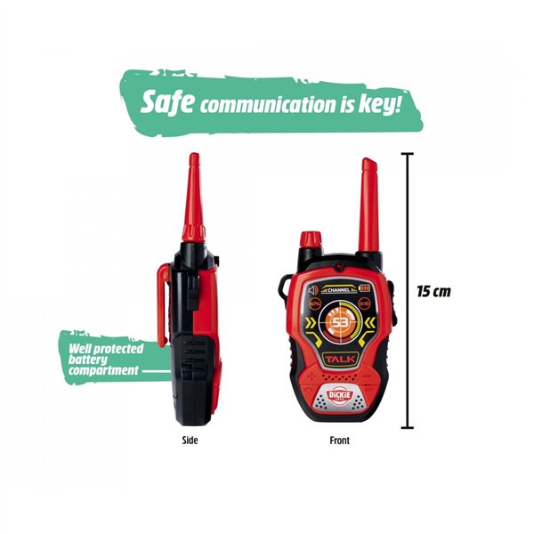 Dickie Walkie Talkie Fun 2,4 GHz 2 Stück/Set    201118195