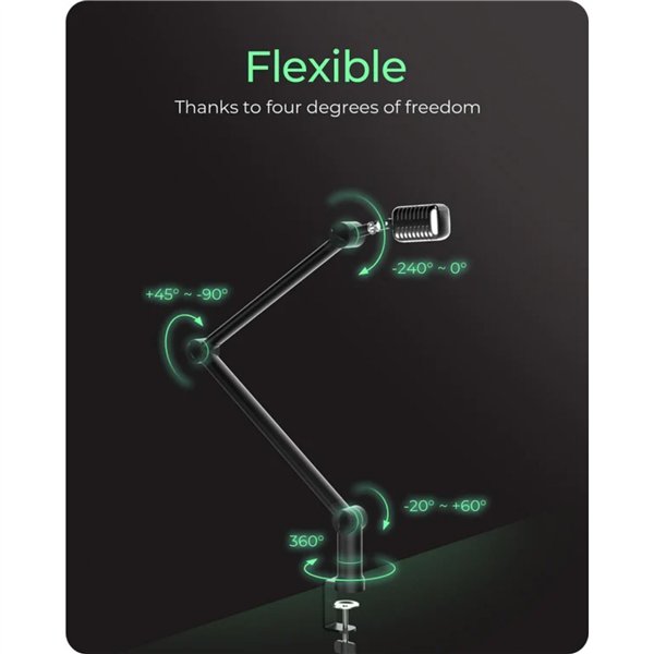 ICY BOX IB-MAG103B-T Mikrofon-Halter