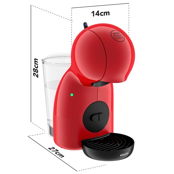 Krups KP 1A35 Piccolo XS Dolce Gusto           rosso/nero