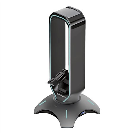 LC-Power LC-HUB-HEAD-BUNGEE USB 3.0 Hub, supporto cuffie