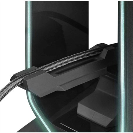 LC-Power LC-HUB-HEAD-BUNGEE USB 3.0 Hub, supporto cuffie